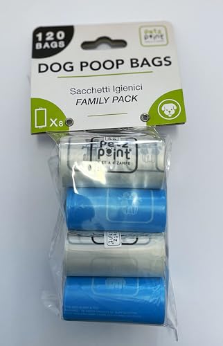 PETZ POINT Hygienebeutel für Hunde - Family Pack 120 Beutel von PETZ POINT