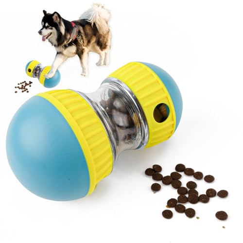 PEUTIER Hundefutter-Puzzle-Spielzeug, verstellbarer Hundesnackspender, Ball, interaktiver Hunde-Futterspender, Spielzeug, um sie beschäftigt zu halten, Haustiergeschenk für große, mittelgroße und von PEUTIER