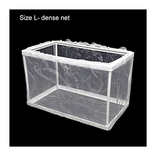 Schildkrötenpanzer Aquarium Fischzucht Züchterbox Baby Fisch Net Fischtank Inkubator Box Aquarium Zubehör Liefert für drinnen und draußen ( Size : M ) von PEVSCO