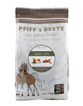 PFIFF 101510 Beste Pferdebonbons, Leckerlis, Apfel/Zimt, 1 kg von PFIFF