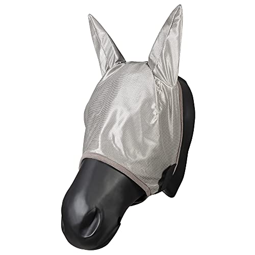 PFIFF 102144 Fliegengesichtsmaske, grau Pony von PFIFF