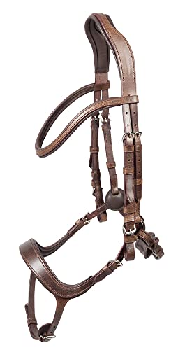 PFIFF 102689 anatomischer Trensenzaum 'Kalea', braun Pony von PFIFF