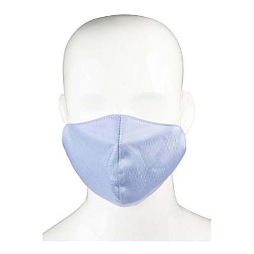 PFIFF 102914 Gesichtsmaske, Stoff, 2-lagig, hellblau M von PFIFF