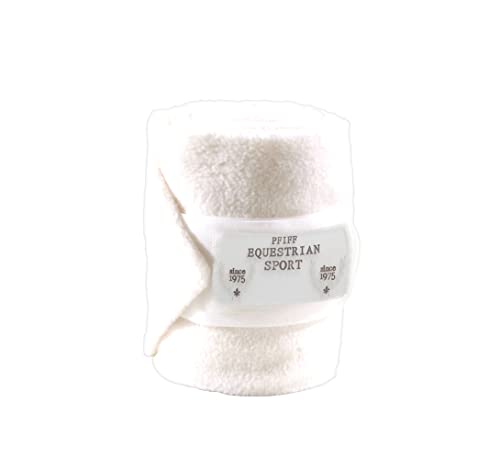 PFIFF Pferde Fleecebandage Polo, Tragetasche, 4 Stück, 300 x 13 cm von PFIFF