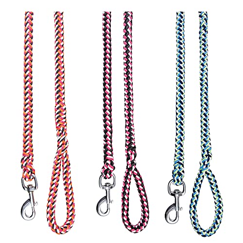 Pfiff 102933 Stricklonge, Karabiner mit Wirbel, Handschlaufe, Blau/Türkis, 800 cm von PFIFF