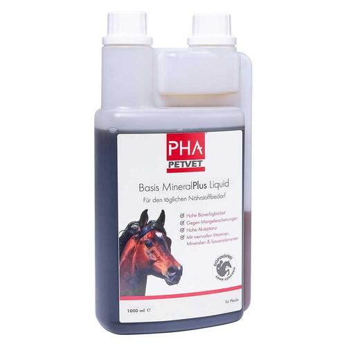 PHA Basis Mineral Plus Liquid f.Pferde 1000 ml von PHA