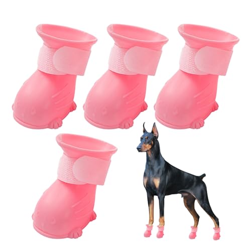 Hundestiefel für Schnee, Pfotenschutz, rutschfeste Hundestiefel, verstellbare Winterstiefel, weiche Schneestiefel für Hunde, kleine Haustiere Phasz von PHASZ