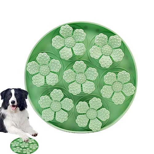 Leckmatte für Hunde | rutschfeste Silikonmatte für langsames Füttern, Hunde-Puzzle-Anreicherungsspielzeug, Hunde-Leckpad zum Baden, Leckmatte für Angstlinderung, Leckerlis, Joghurt, Fellpflege Phasz von PHASZ