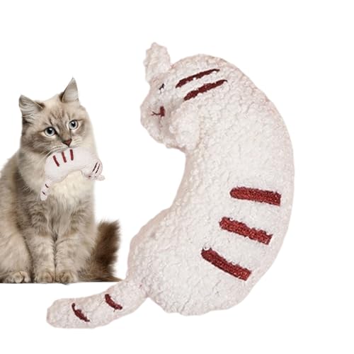 PHASZ Indoor Cat Bite Toy | Welpen, Kätzchen, Quietschende Plüschtiere aus weichem Plüsch, Quietschspielzeug für das Training für Camping, Zuhause, Tiergeschäft, Haustierunterkunft von PHASZ