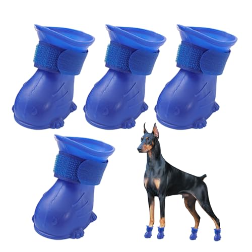 Wasserdichte Hundestiefel, Pfotenschutz, rutschfeste Schneeschuhe, verstellbare Hunde-Winterstiefel, weiche Schneestiefel für Hunde, kleine Haustiere Phasz von PHASZ