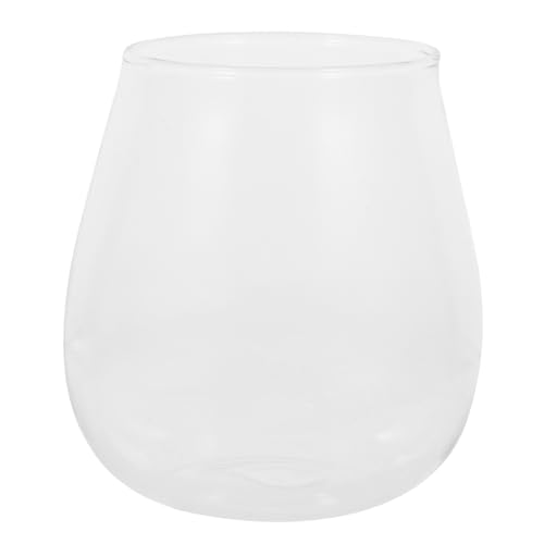 PHENOFICE Mikrolandschaftspflanzen Landschaft Terrarium Pflanzschale Für Luftpflanzen Nachricht Wünscht Flasche Terrarienpflanzer Saftiger Luftpflanzer Wasserpflanzenvase Transparent Glas von PHENOFICE