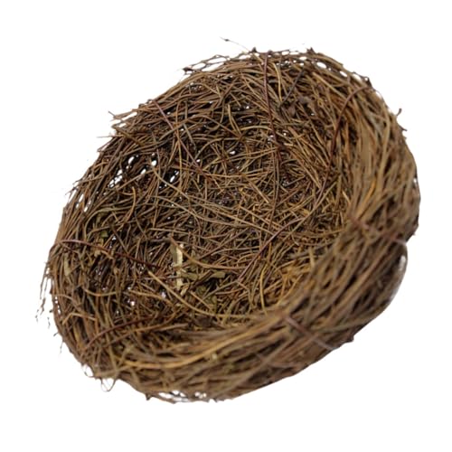 PHENOFICE Vogelnest Basteldeko 25 4 cm Rattan-vogelnest Gartendeko Für Den Außenbereich von PHENOFICE