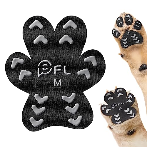 PICK FOR LIFE 48 Stück Pfotenschutz für Hunde, rutschfeste Selbstklebende Hundeschuhe für ältere Hunde, ideal zum Schutz gegen heißen Asphalt & verletzte Pfoten von PICK FOR LIFE