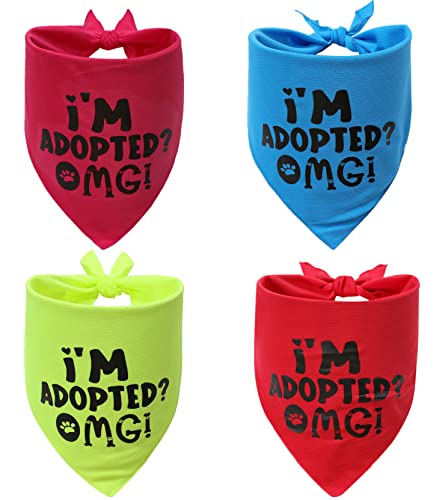 Adopt Me Bandanas für Hunde, 4 Stück von PICKUPIK