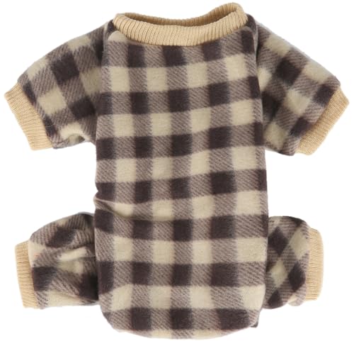 Buffalo Plaid Hunde-Pyjama, Größe S, Flanell-Pjs, Einteiler für Hunde von PICKUPIK