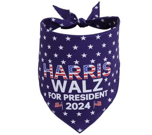 Kamala Harris Waltz 2024 for President Dog Bandana von PICKUPIK