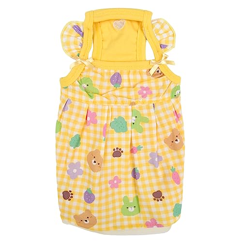 Annabelle Hundekleid Yellow S von PINKAHOLIC