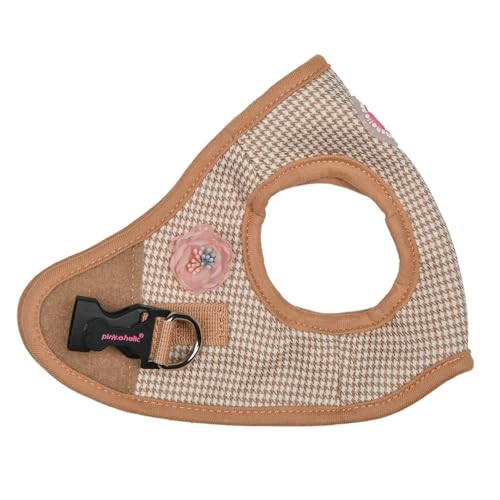 Louise Vest Harness Hundegeschirr Beige L von PINKAHOLIC