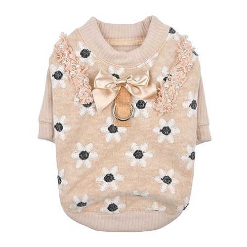 Nanala BEIGE S Hundepullover von PINKAHOLIC