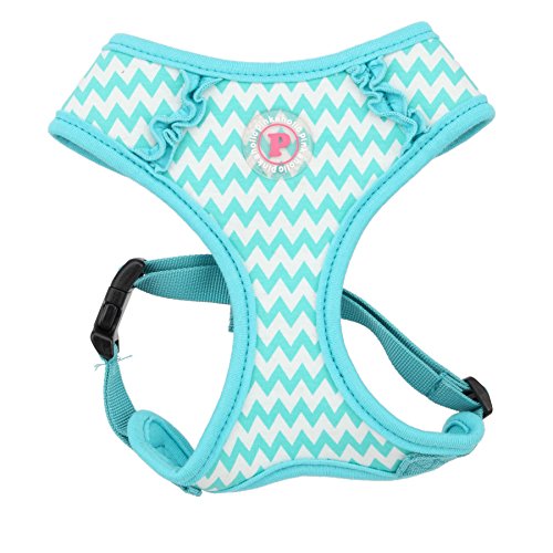 Pinkaholic New York NAQA-AC7202 Hunde Geschirr, Ziggy Harness, Large, blau von Pinkaholic New York