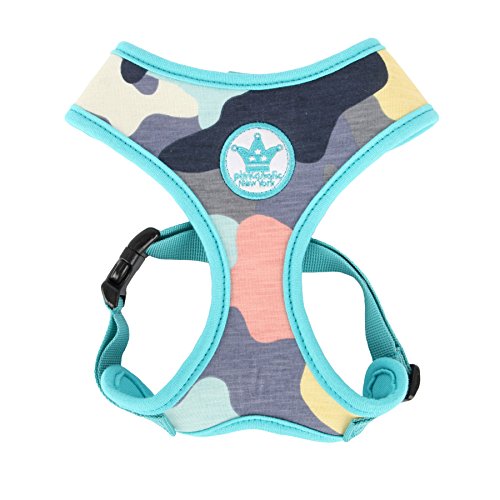 Pinkaholic New York NAQA-AC7210 Hunde Geschirr, Delta Harness, Small, blau von PINKAHOLIC