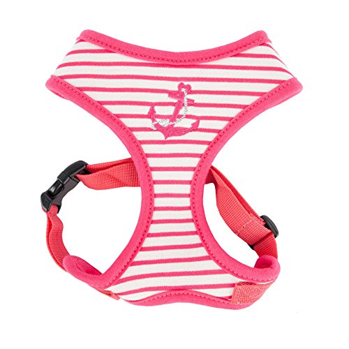 Pinkaholic New York NAQA-AC7211 Hunde Geschirr, Materlot Harness, Large, pink von Pinkaholic New York