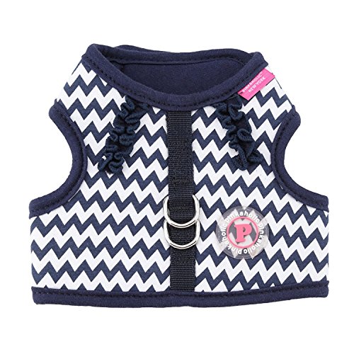 Pinkaholic New York NAQA-AH7202 Hunde Weste, Ziggy Harness, Large, dunkelblau von Pinkaholic New York