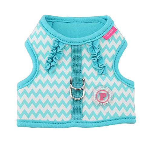 Pinkaholic New York NAQA-AH7202 Hunde Weste, Ziggy Harness, Medium, blau von Pinkaholic New York