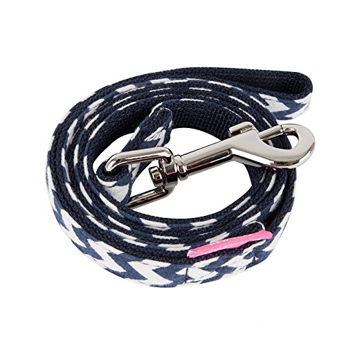 Pinkaholic New York NAQA-AL7202 Hunde Leine, Ziggy, Medium, dunkelblau von PINKAHOLIC