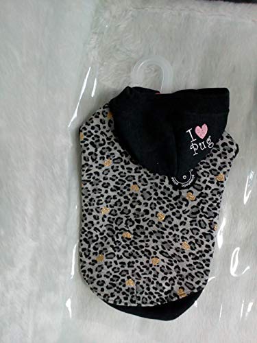 Pinkaholic New York NAQD-TS7275 Leo Pug II Sweater, L, schwarz von PINKAHOLIC