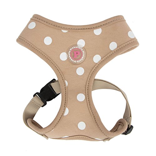 Pinkaholic New York NARA-HA7318 Hunde Bekleidung Sassa Harness, L, beige von Pinkaholic New York