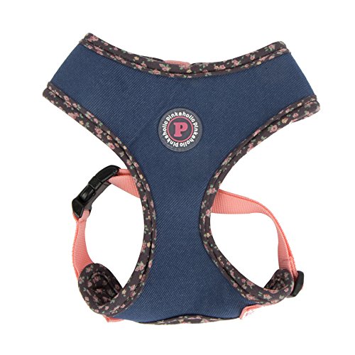 Pinkaholic New York NARA-HA7323 Hunde Bekleidung Vafara Harness, M, grau von Pinkaholic New York