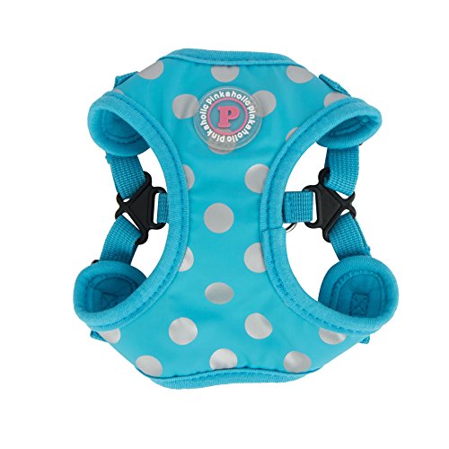 Pinkaholic New York NARA-HC7322 Hunde Bekleidung Chic Harness C, L, blau von PINKAHOLIC