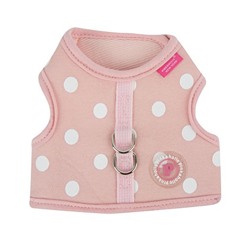 Pinkaholic New York NARA-HJ7318 Hunde Bekleidung Sassa Pinka Harness, M, rosa von Pinkaholic New York