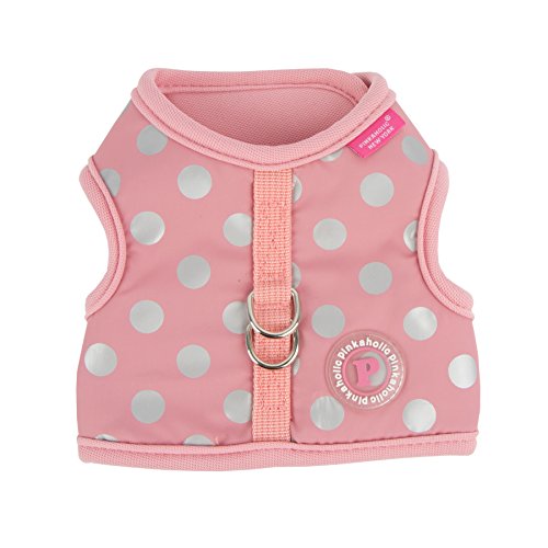 Pinkaholic New York NARA-HJ7322 Hunde Bekleidung Chic Pinka Harness, M, rosa von PINKAHOLIC