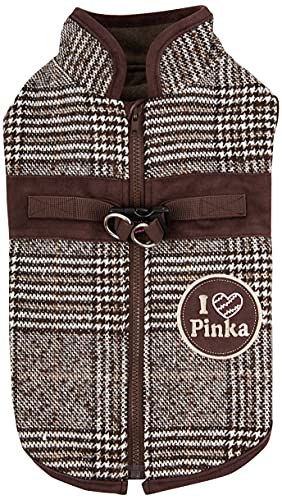 Pinkaholic New York NARD-TS7358 Hunde Bekleidung Da Vinci, XL, braun von PINKAHOLIC