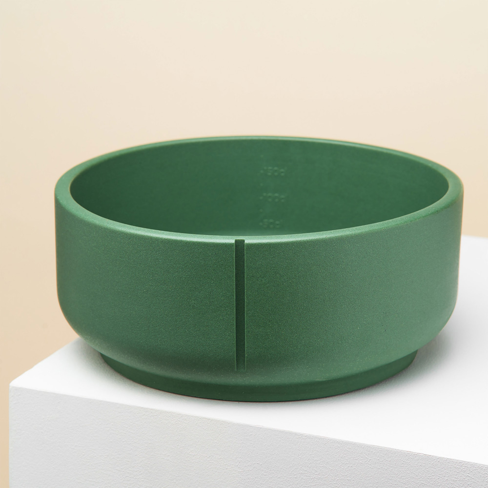 pino Hundenapf Classic Bowl duck green solid, Gr. L, Höhe: ca. 9 cm, Durchmesser:  ca. 22 cm von PINO