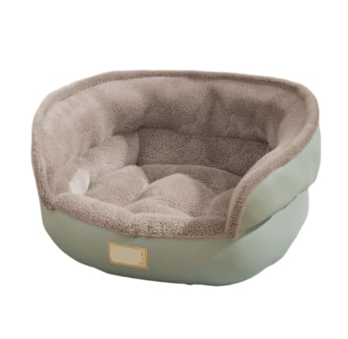 Hundebett Katzenhöhlenbett Das Original Calming Donut Katzen- und Hundebett. Haustierbedarf. Haustierbetten für mittelgroße und kleine Hunde Haustier-Katzenhaus (Color : A, Size : 60 * 52cm) von PIPONS