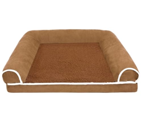 Hundebett Katzenhöhlenbett Großes, waschbares Hundebett, Flauschiges Deluxe-Hundekistenpolster aus Plüsch, Hundebetten für große, mittelgroße und kleine Hunde Haustier-Katzenhaus (Color : A, Size : von PIPONS