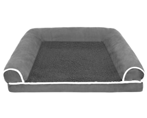 Hundebett Katzenhöhlenbett Großes, waschbares Hundebett, Flauschiges Deluxe-Hundekistenpolster aus Plüsch, Hundebetten für große, mittelgroße und kleine Hunde Haustier-Katzenhaus (Color : B, Size : von PIPONS