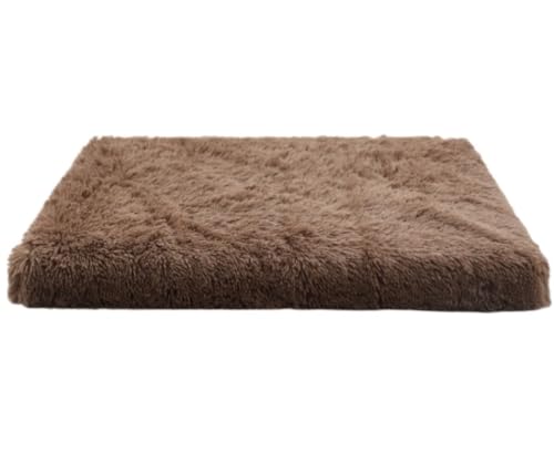 Hundebett Katzenhöhlenbett Großes Hundebett für mittelgroße und extra große Hunde. Haustierbettmatte mit abnehmbarem Bezug aus rosafarbenem Plüsch Haustier-Katzenhaus ( Color : B , Size : 40*30*5cm ) von PIPONS