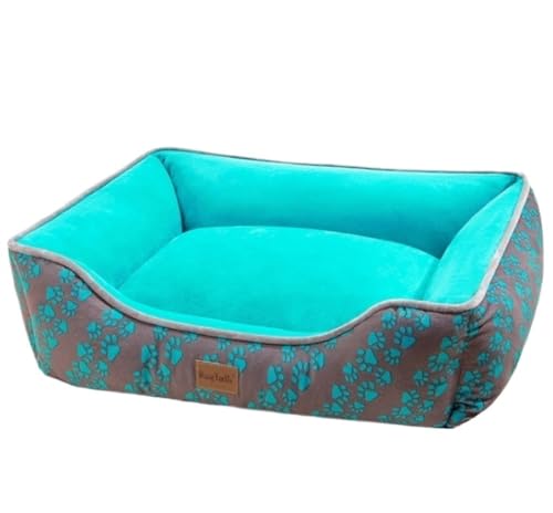 Hundebett Katzenhöhlenbett Haustier Hund Katze Bett Welpen Kissen Haus weiche warme Zwinger Hund Matte Decke Holz Pethouses unvollendet Haustier-Katzenhaus (Color : A, Size : 50 * 40cm) von PIPONS