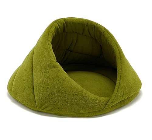 Hundebett Katzenhöhlenbett Haustierbett, Haustiermatte, Winter, Warmes Weiches Fleece, Nest Für Haustiere, Katzen, Kleine Hundehütten, Bett, Sofa, Schlafsack, Haus, Welpen Haustier-Katzenhaus ( Color von PIPONS