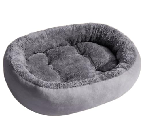 Hundebett Katzenhöhlenbett Katzen- Und Hundekissenbett, Haustierbett Für Katzen Oder Kleine Hunde, Unterseite Aus Superweichem, Strapazierfähigem Stoff Haustier-Katzenhaus ( Color : C , Size : 45*60cm von PIPONS