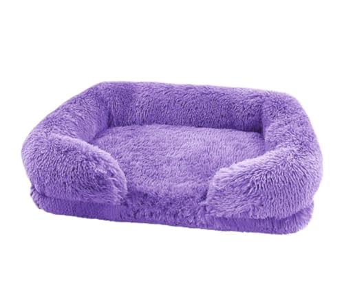 Hundebett Katzenhöhlenbett Orthopädisches Haustierbett, Hundebett Für Mittelgroße Und Große Hunde, Rutschfeste Unterseite Mit Waschbarem, Abnehmbarem Bezug Haustier-Katzenhaus ( Color : A , Size : 40* von PIPONS