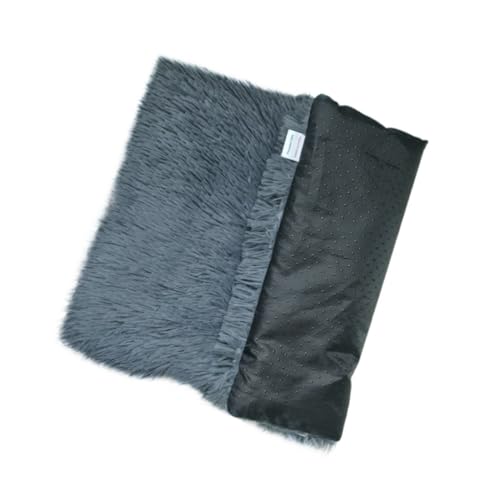 Hundebett Katzenhöhlenbett Waschbare Hundebox-Matratze, Beruhigende, Flauschige Hundebetten, Deluxe-Plüsch-Hundematte Mit Rutschfester Unterseite Haustier-Katzenhaus (Color : D, Size : 50 * 35 * 3cm) von PIPONS