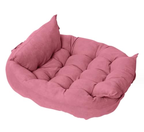 PIPONS Hundebett Katzenhöhlenbett Hundebett für kleine Hunde und Hauskatzen. Waschbares Haustierbett, passend für Kisten Haustier-Katzenhaus (Color : E, Size : 94 * 67cm) von PIPONS