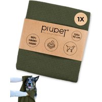 PIUPET Hundehandtuch grün von PIUPET