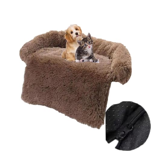 PIURUF Premium Ultra Soft Pet Bed Marshmallow Fluffy Cuddler Washable Calming Puppy Bed,Washable Anti-Slip Large Dog Bed,Anti-Angst-Plush Cat Bed von PIURUF