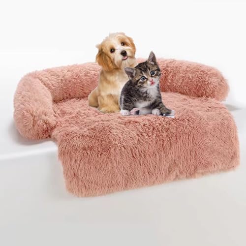 PIURUF Premium Ultra Soft Pet Bed Marshmallow Fluffy Cuddler Washable Calming Puppy Bed,Washable Anti-Slip Large Dog Bed,Anti-Angst-Plush Cat Bed von PIURUF